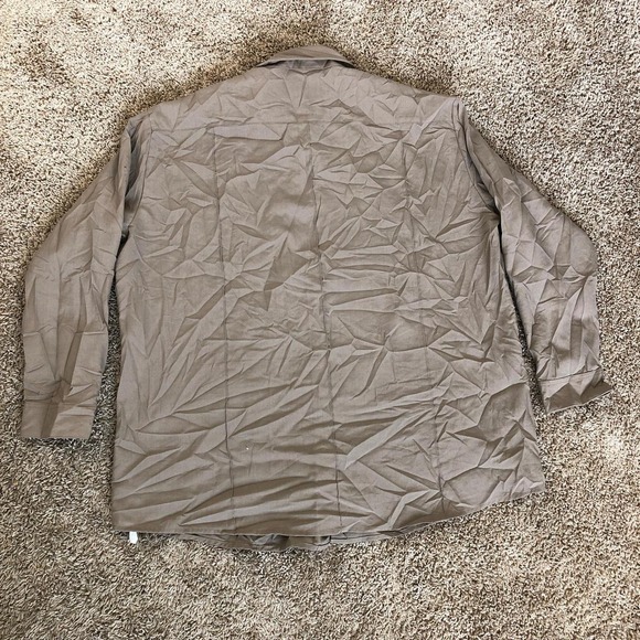 Vintage Collared Button/Zip Long Sleeve Work Jacket - Picture 4 of 4